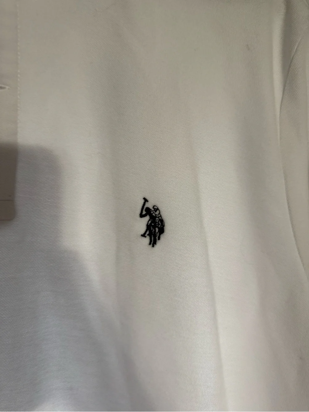 Polo by Ralph Lauren White Polo with Navy Pony Logo